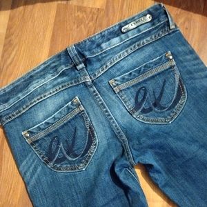 Express boot cut jeans